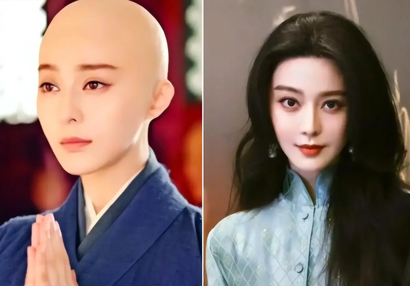 挑战颜值的女星_剪光头的女明星_女明星光头造型